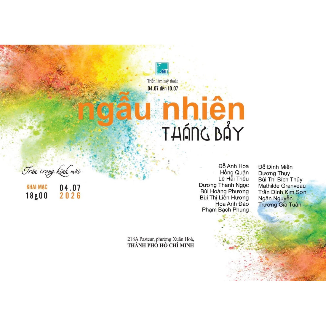 Ngẫu Nhiên Tháng Bảy